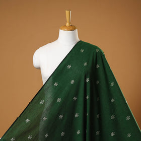 Green - prewashed cotton jacquard weave fabric 34