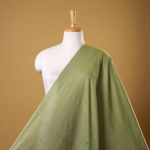 Green - prewashed cotton jacquard weave fabric 46