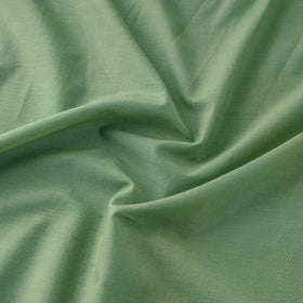  Green Prewashed Cotton Plain Fabric