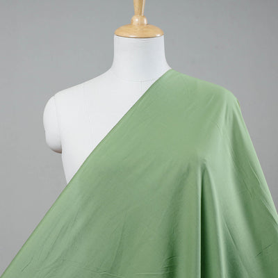  Green Prewashed Cotton Plain Fabric