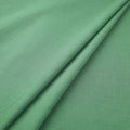 Green Prewashed Cotton Plain Fabric