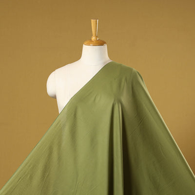 Green - prewashed cotton plain fabric 12 - handcrafted