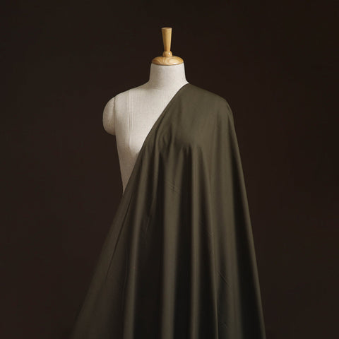 Green - prewashed dyed cotton plain fabric 19 - handcrafted