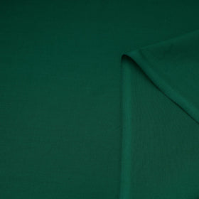 Green Prewashed Cotton Plain Fabric
