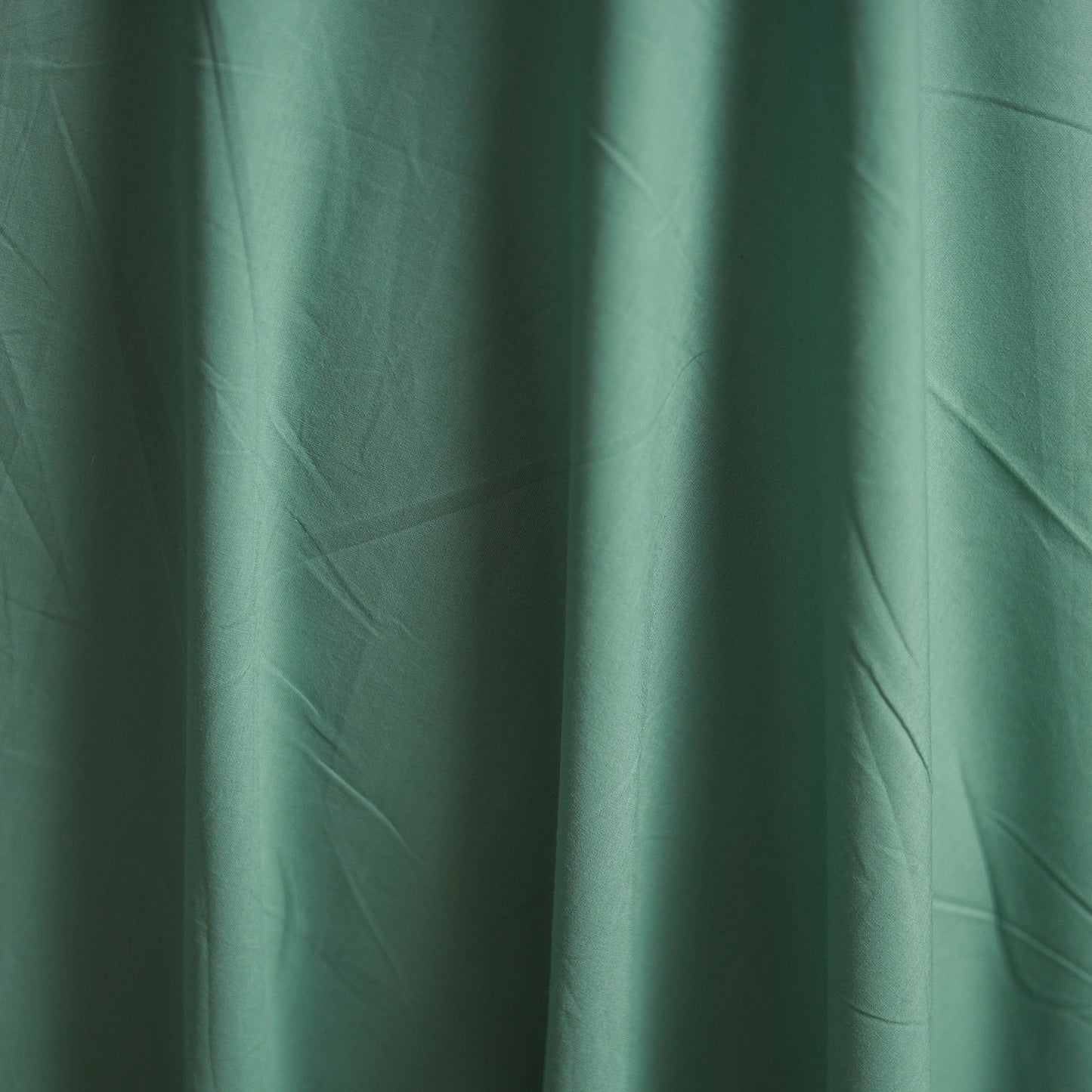 Green - prewashed dyed cotton plain fabric 56 - handcrafted