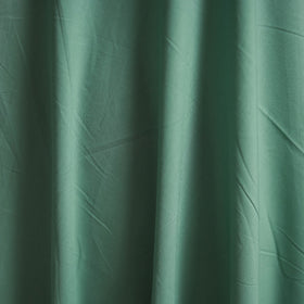 Green - prewashed dyed cotton plain fabric 56 - handcrafted
