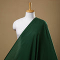  Green Prewashed Plain Cotton Fabric 