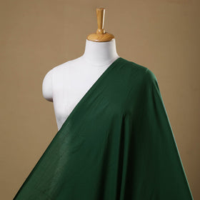  Green Prewashed Plain Cotton Fabric 