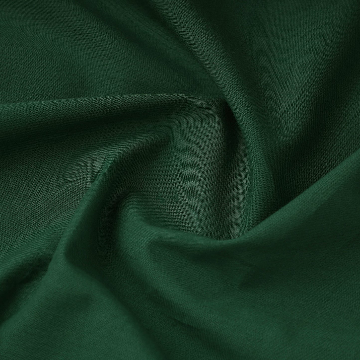  Green Prewashed Plain Cotton Fabric 