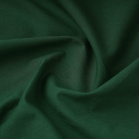  Green Prewashed Plain Cotton Fabric 