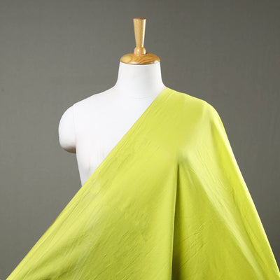  Green Prewashed Plain Cotton Fabric 