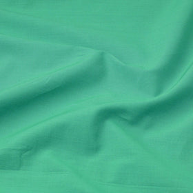 Green Prewashed Plain Cotton Fabric