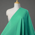  Green Prewashed Plain Cotton Fabric