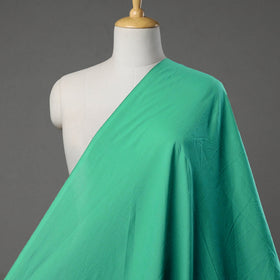  Green Prewashed Plain Cotton Fabric