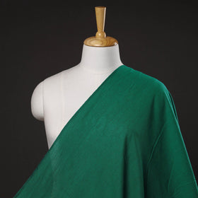 Green - prewashed plain dyed cotton fabric 03 - handcrafted