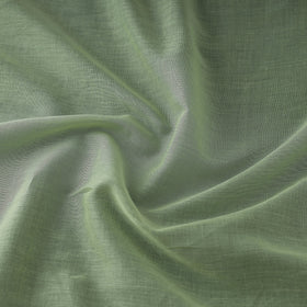 Green - prewashed plain dyed cotton fabric 12 - handcrafted