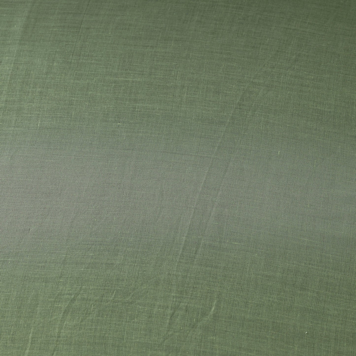 Green - prewashed plain dyed cotton fabric 12 - handcrafted