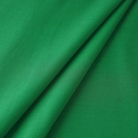 Green - prewashed plain dyed cotton fabric 59 - handcrafted