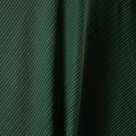 Green - prewashed running stitch cotton plain fabric 01
