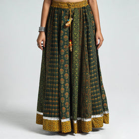 ajrakh long skirt 