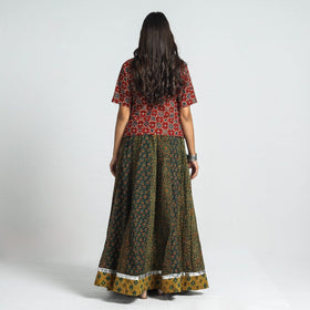 Ajrakh Skirt