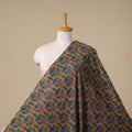 Printed cotton kalamkari fabric 10 - handcrafted