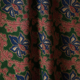 Printed cotton kalamkari fabric 10 - handcrafted