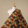 Printed cotton kalamkari fabric 44 - handcrafted