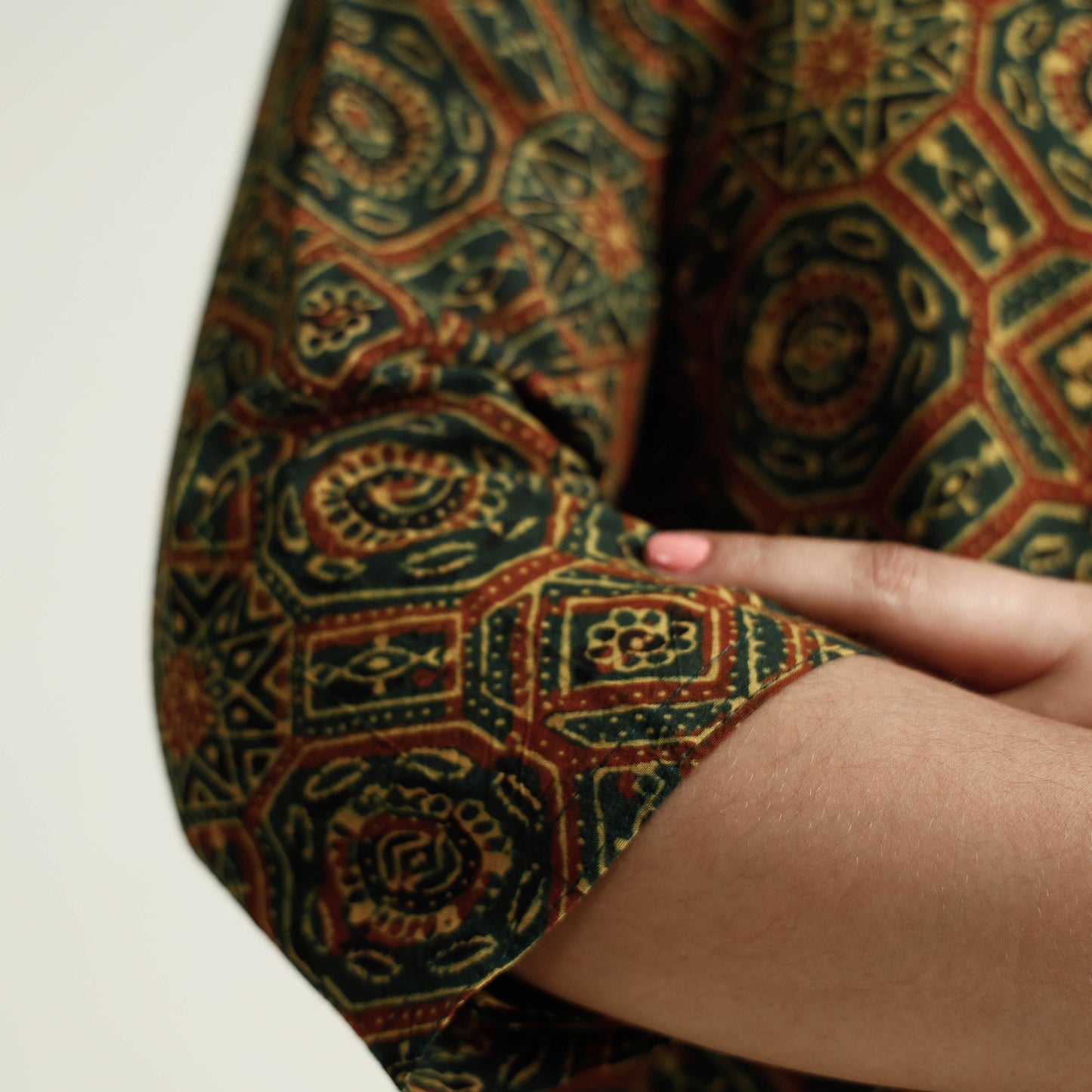 Ajrakh Kurta with Palazzo Set
