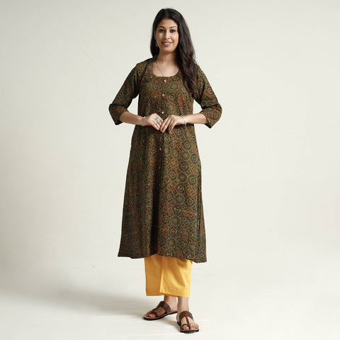 Ajrakh Kurta with Palazzo Set

