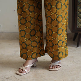  Block Printed Cotton Ajrakh Kurta Set 