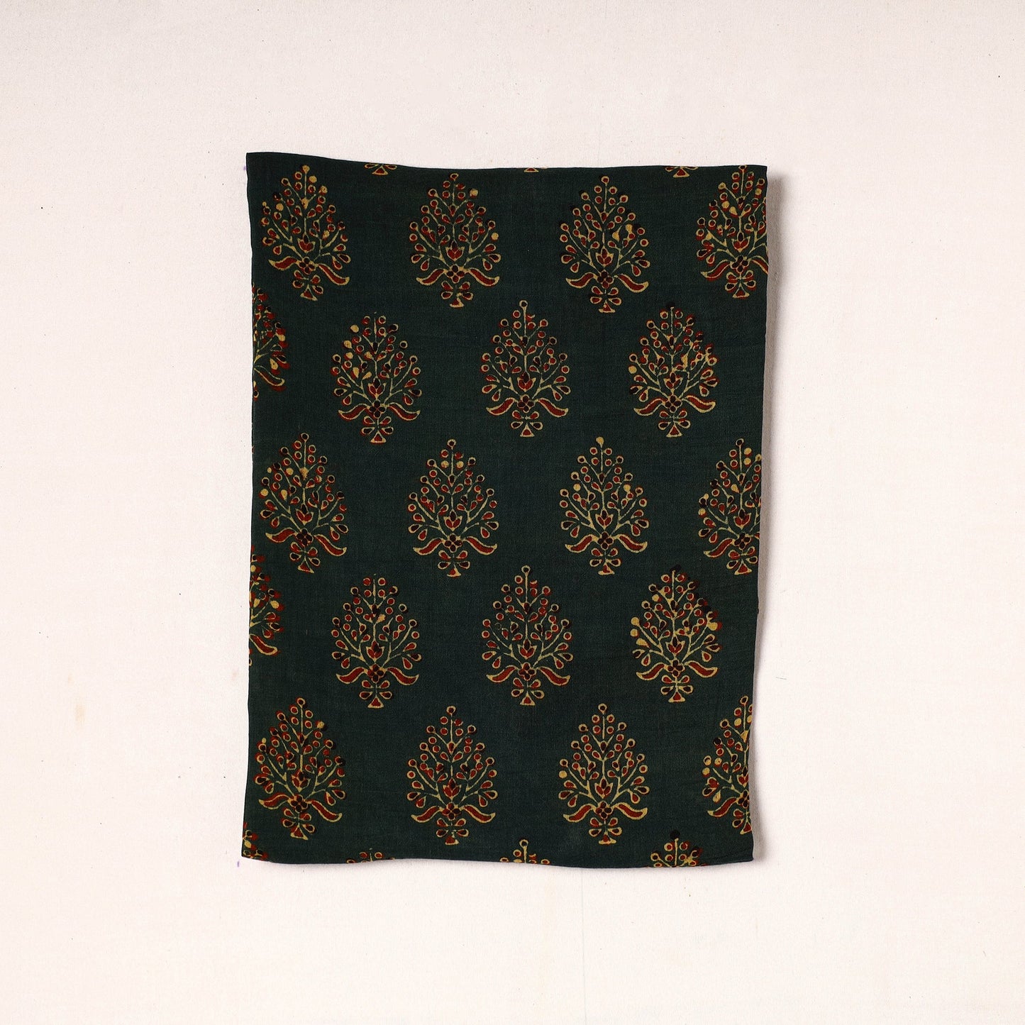 Ajrakh Block Printed Cotton Precut Fabric 28 