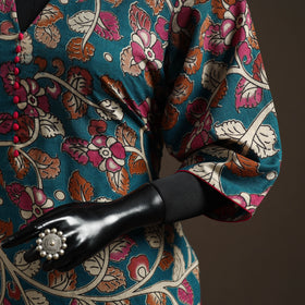 Printed cotton straight kalamkari kurta for women 20