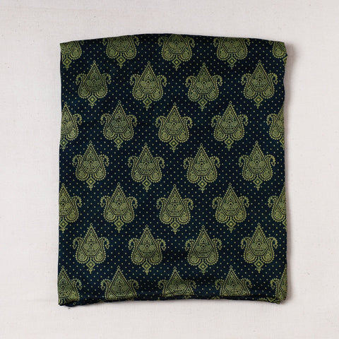  Ajrakh Block Printed Modal Silk Precut fabric 