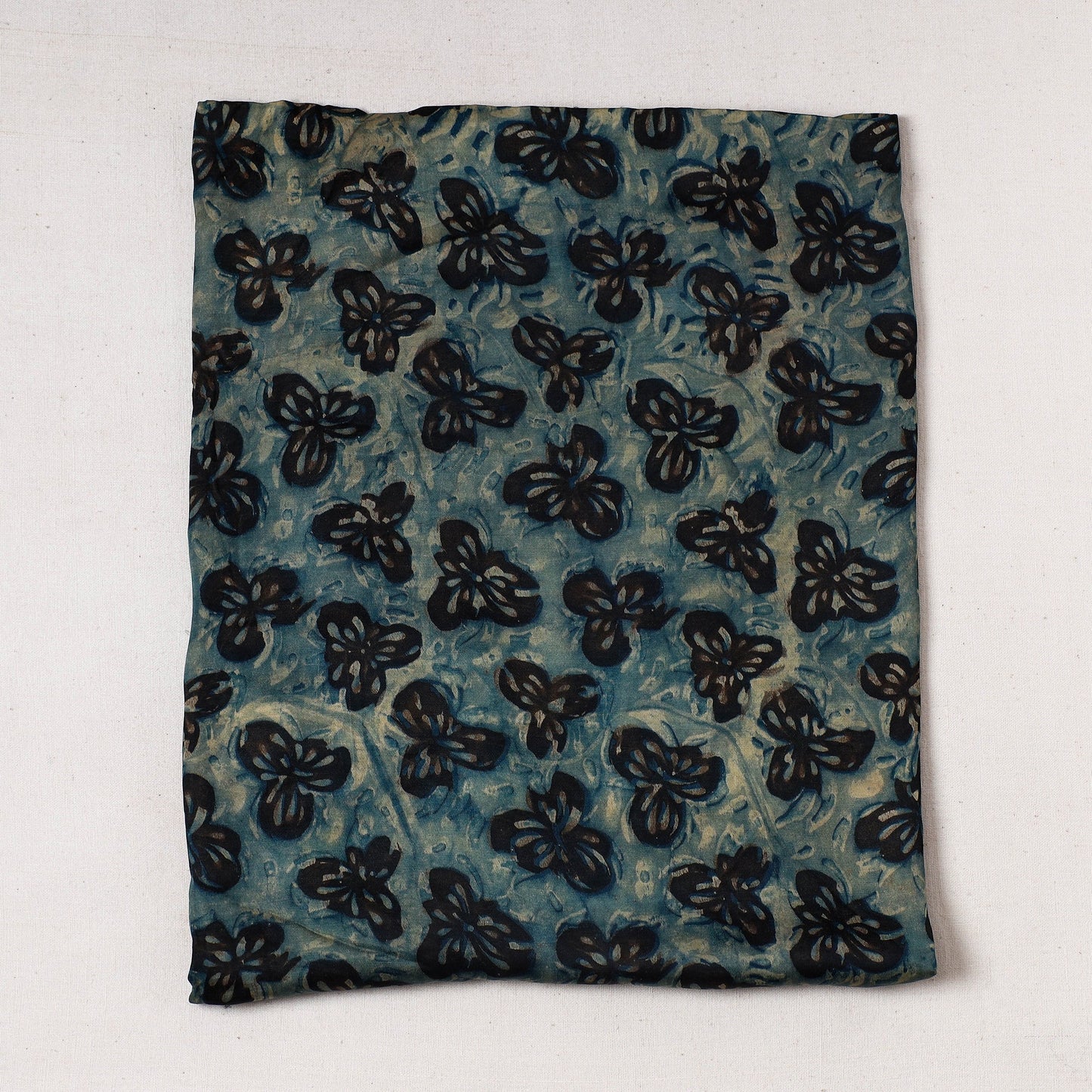  Ajrakh Block Printed Modal Silk Precut fabric 