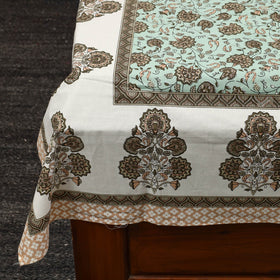 Buy Pure Cotton Single Sanganeri Print Bed Sheet