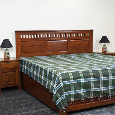 Buy Pure Handloom Double Cotton Bed Sheet 