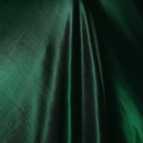 Green - pure mashru silk plain fabric (width - 46 in) 07