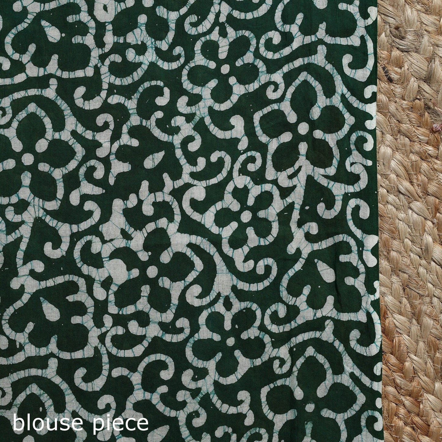 Pure mul cotton hand block batik print saree 02