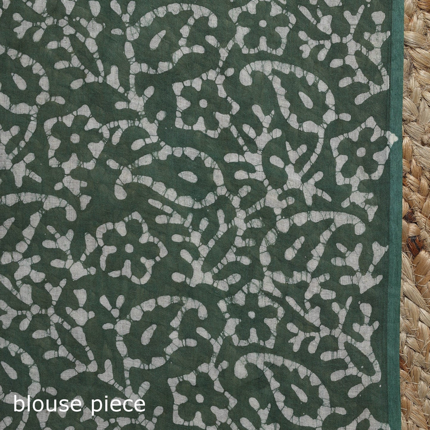 Pure mul cotton hand block batik print saree 37
