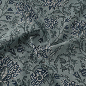 Pure mul cotton hand sanganeri fabric 02 - handcrafted