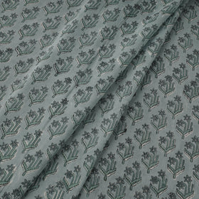 Pure mul cotton hand sanganeri fabric 04 - handcrafted
