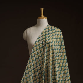 Pure mul cotton hand block sanganeri print fabric 06