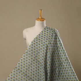 Pure mul cotton hand sanganeri fabric 20 - handcrafted
