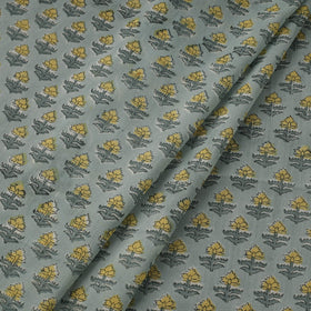 Pure mul cotton hand sanganeri fabric 20 - handcrafted