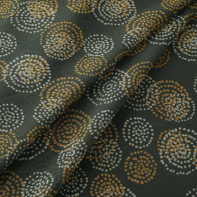 Pure mul cotton kutch hand block batik print fabric 01