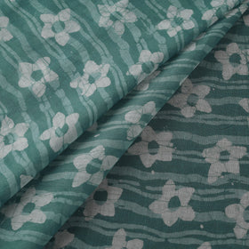 Pure mul cotton kutch hand block batik print fabric 09