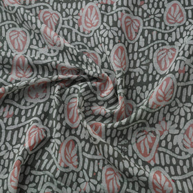 Pure mul cotton kutch hand block batik print fabric 17