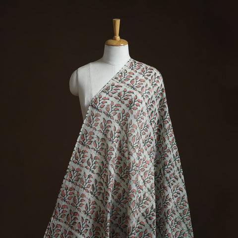 Pure mul cotton kutch hand block batik print fabric 18