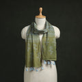 Pure mul cotton kutch hand block batik print stole